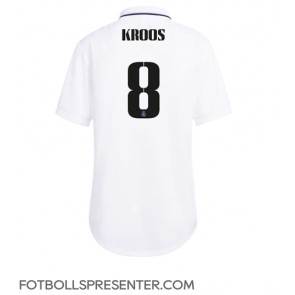 Real Madrid Toni Kroos #8 Hemma Matchtröja Dam 2022-23 Kortärmad